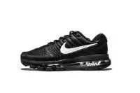 nike air max 2017 homme pas cher black logo white